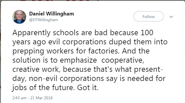 Willingham tweet